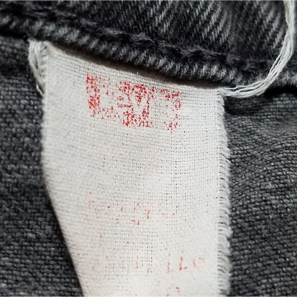 VINTAGE Levi's 505 Relaxed Fit Straight Leg Stone Wash Denim Jeans - Picture 11 of 12